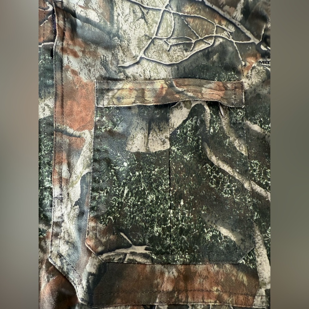 Mothwing Canyon Mimicry 2.0 Camo Print Button Down Shirt Jacket Mens 3XL Tree Di - Picture 7 of 15